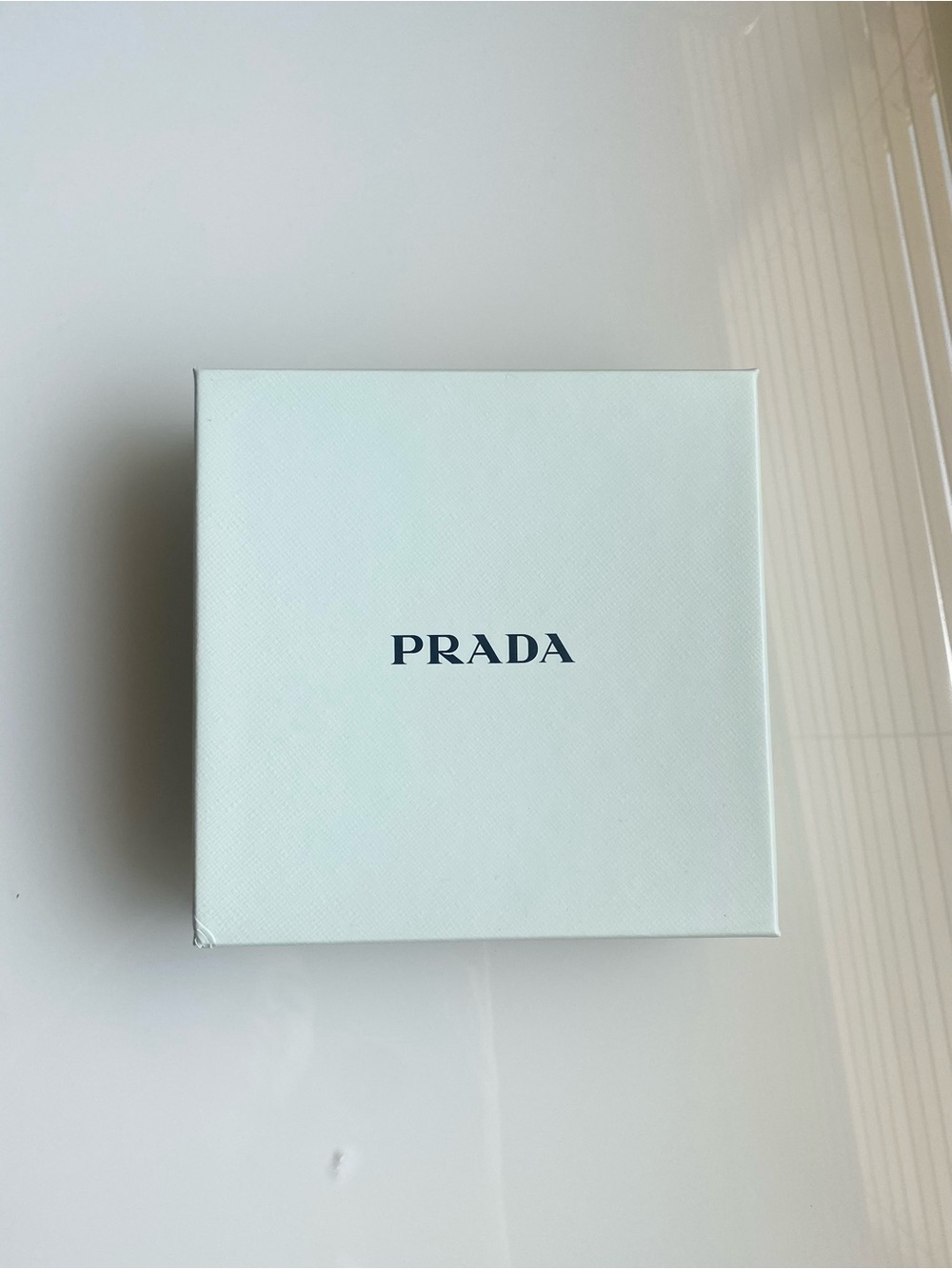 Prada Women’s Perfume /Accessory Box - Light Green  Logo